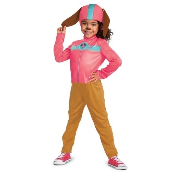 NWT Paw Patrol The Movie Liberty Dog Halloween Costume 2T Outfit & Hat Cute New - Picture 1 of 8